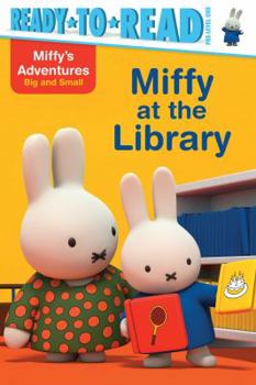 Paperback Miffy at the Library Book