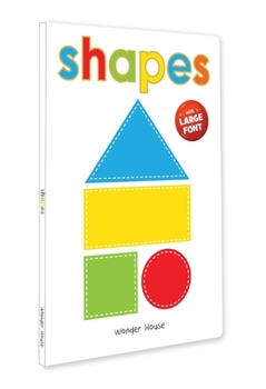 Board book Shapes: Early Learning Board Book with Large Font Book