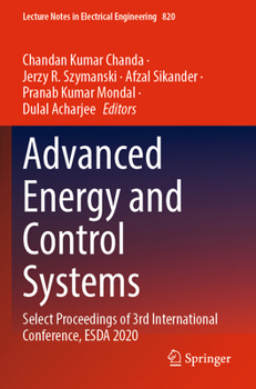 Paperback Advanced Energy and Control Systems: Select Proceedings of 3rd International Conference, Esda 2020 Book