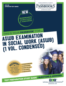 Paperback ASWB Examination in Social Work (Aswb) (1 Vol.) (Ats-129): Passbooks Study Guide Volume 129 Book