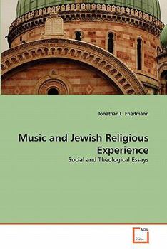 Paperback Music and Jewish Religious Experience Book