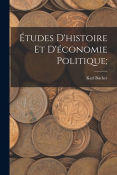Paperback Études d'histoire et d'économie politique; [French] Book