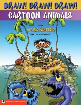 Paperback Draw! Draw! Draw! #4 Cartoon Animals Book