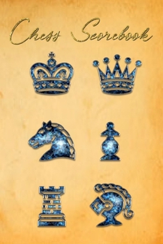 Paperback Chess Scorebook: Chess Scorebook & Notation Pad Book