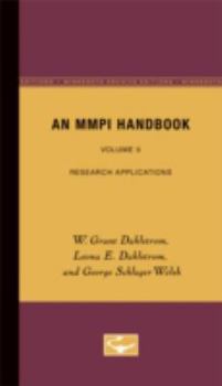 Hardcover An MMPI Handbook: Volume 1: Clinical Interpretation Book