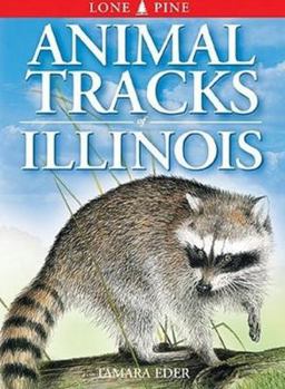 Paperback Animal Tracks of Illinois Book