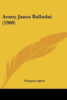 Paperback Arany Janos Balladai (1900) [Hebrew] Book