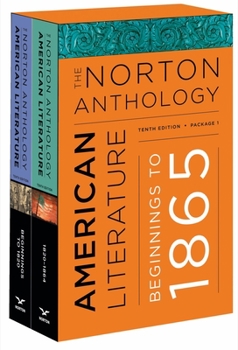 Paperback The Norton Anthology of American Literature Book