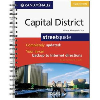 Paperback Street Guide Albany/Schenectedy/Troy, New York Book