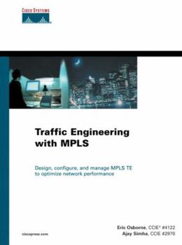 Hardcover Traffic Engineering with Mpls Book