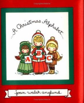 Hardcover A Christmas Alphabet Book