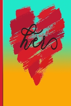 Paperback Her: 120 Pages De Carnet Ou De Carnet À Carreaux. [French] Book