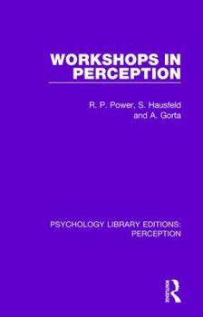 Hardcover Workshops in Perception Book