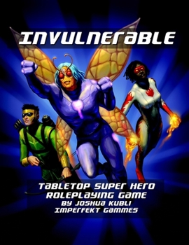 Paperback Invulnerable Super Hero RPG Vigilante Edition Book