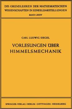 Paperback Vorlesungen Über Himmelsmechanik [German] Book