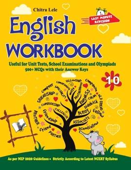 Paperback English Workbook Class 10 Book