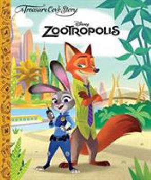 Hardcover Treasure Cove Zootopia Book
