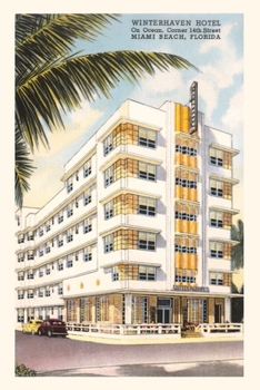 Vintage Journal Winterhaven Hotel, Miami Beach (Pocket Sized - Found Image Press Journals)