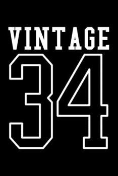 VINTAGE: Dot Grid Journal, Diary, Notebook, 6x9 inches with 120 Pages.