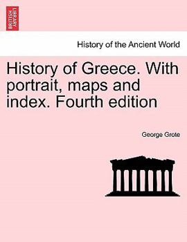 Paperback History of Greece. With portrait, maps and index. VOL. V, A NEW EDITION Book