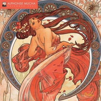 Calendar Alphonse Mucha Wall Calendar 2021 (Art Calendar) Book