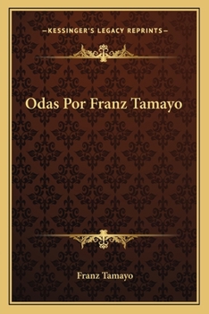 Paperback Odas Por Franz Tamayo Book