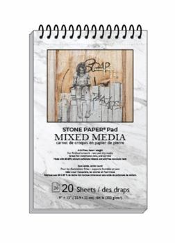 Paperback Stone Paper 9" × 13" Sketchbook Book
