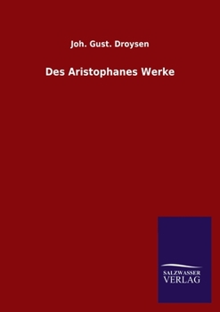 Paperback Des Aristophanes Werke [German] Book