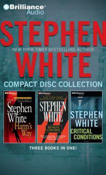 Audio CD Stephen White CD Collection 3: Harm's Way/Remote Control/Critical Conditions Book