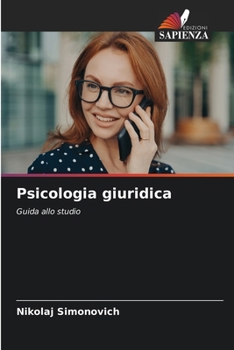 Paperback Psicologia giuridica [Italian] Book