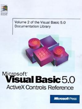 Paperback Microsoft Visual Basic 5.0 ActiveX Controls Reference Book