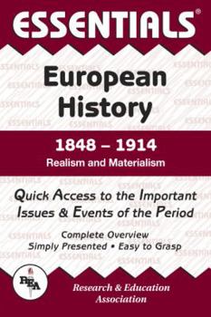 Paperback European History: 1848 to 1914 Essentials Book