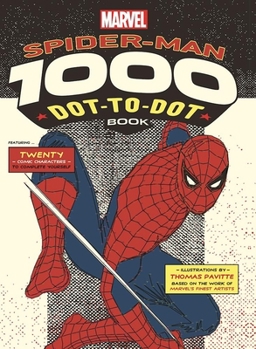 Paperback Marvel: Spider-Man 1000 Dot-To-Dot Book