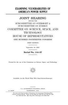 Examining vulnerabilities of America’s power supply