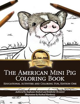 Paperback American Mini Pig Coloring Book