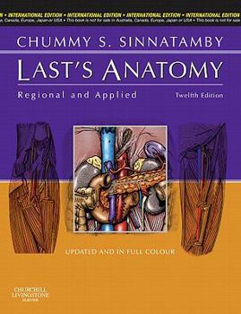 Hardcover Last's Anatomy: Regional and Applied Book