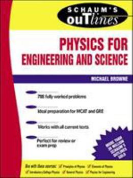Paperback Schaum's Outline of Physics for Engineering and Science Book