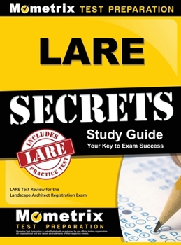 Hardcover LARE Secrets: LARE Test Review for the Landscape Architect Registration Exam Book