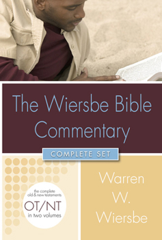 Hardcover Wiersbe Bible Commentary 2 Vol Set Book