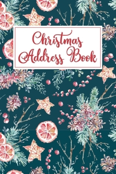 Christmas Address Book: Holiday Card List Book & Organizer (Greeting Card Organizers)