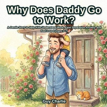 Paperback Why Does Daddy Go to Work?: A Gentle Story to Help Kids Understand Work, Ease Separation Anxiety, and Feel Loved (Ages 3-7) Book