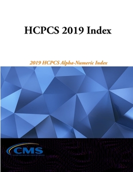 Paperback 2019 HCPCS Alpha-Numeric Index Book