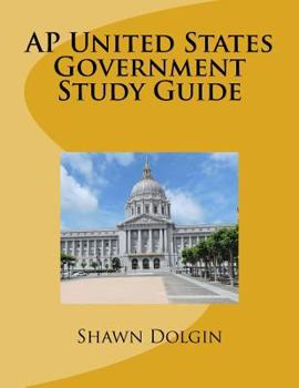 Paperback AP United States Government Study Guide Book