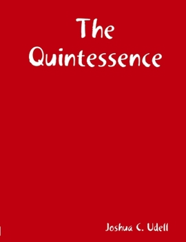 Paperback The Quintessence Book