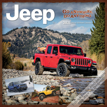 Calendar Jeep 2021 Square Book