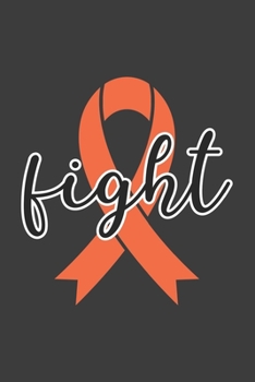 Writing About My Health Journey with Complex Regional Pain Syndrome: College Ruled Notebook (Fight Orange Awareness Ribbon Cover)