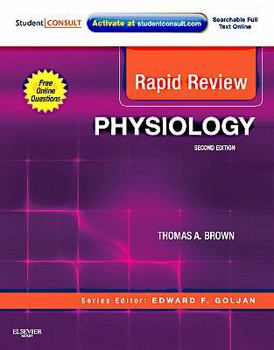 Paperback Rapid Review Physiology: With STUDENT CONSULT Online Access Book