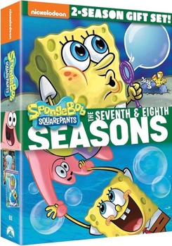 DVD Spongebob Squarepants: Seasons 7-8 Book