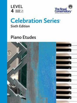 Paperback C6E04 - Celebration Series Sixth Edition - Piano Etudes Level 4 - The Royal Conservatory Book