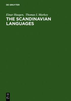 Hardcover The Scandinavian Languages: Fifty Years of Linguistic Research (1918 - 1968) [German] Book
